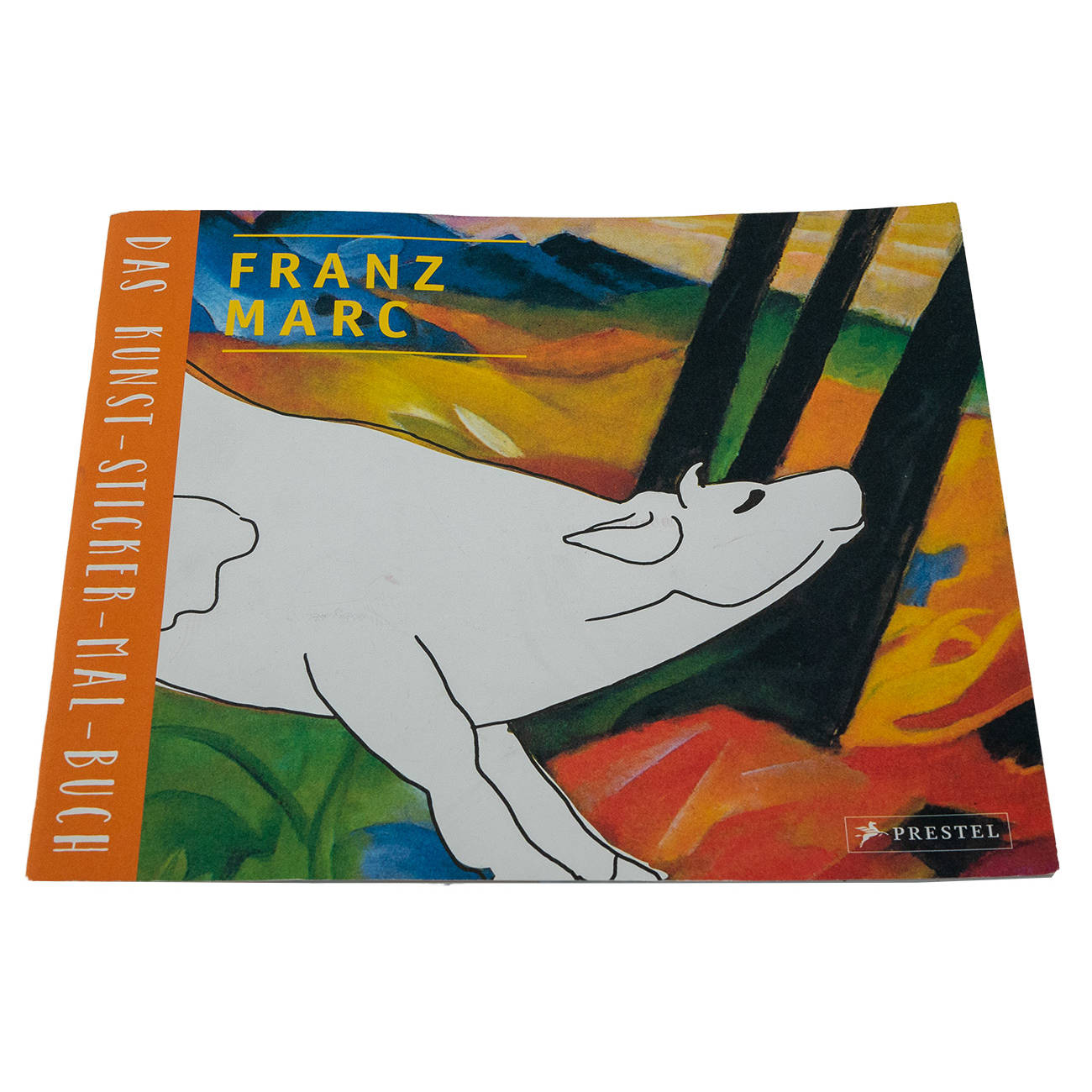 Das Kunst-Sticker-Mal-Buch Franz Marc 